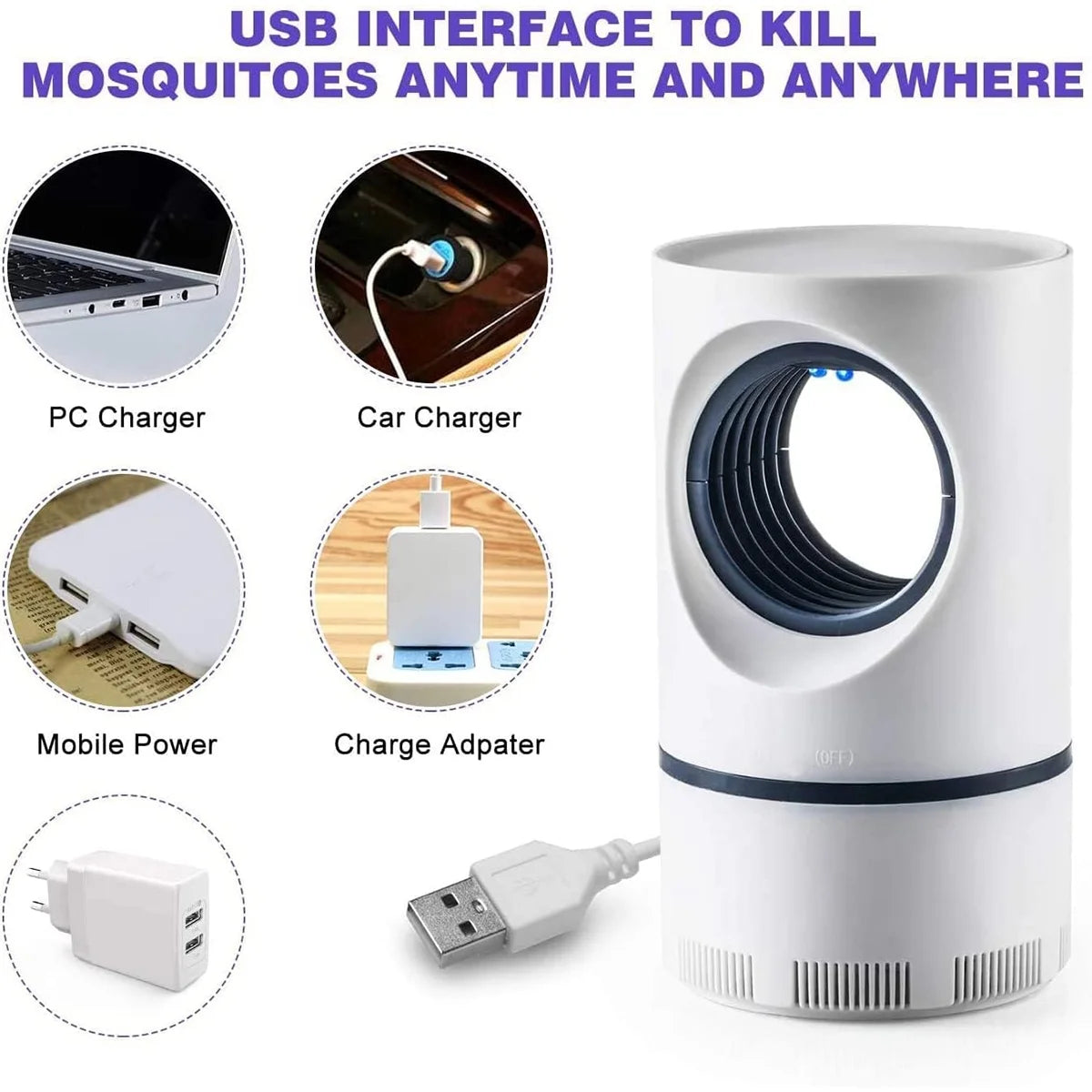 InsectGuard X™ Electric Mosquito Insect Killer Lamp LED 